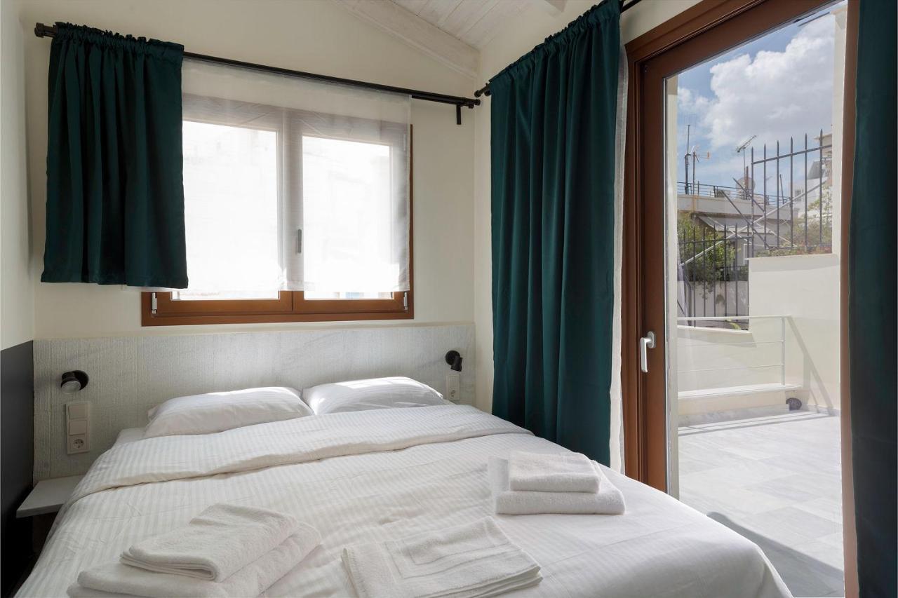 Mooeve Exarchia Lägenhet Aten Exteriör bild