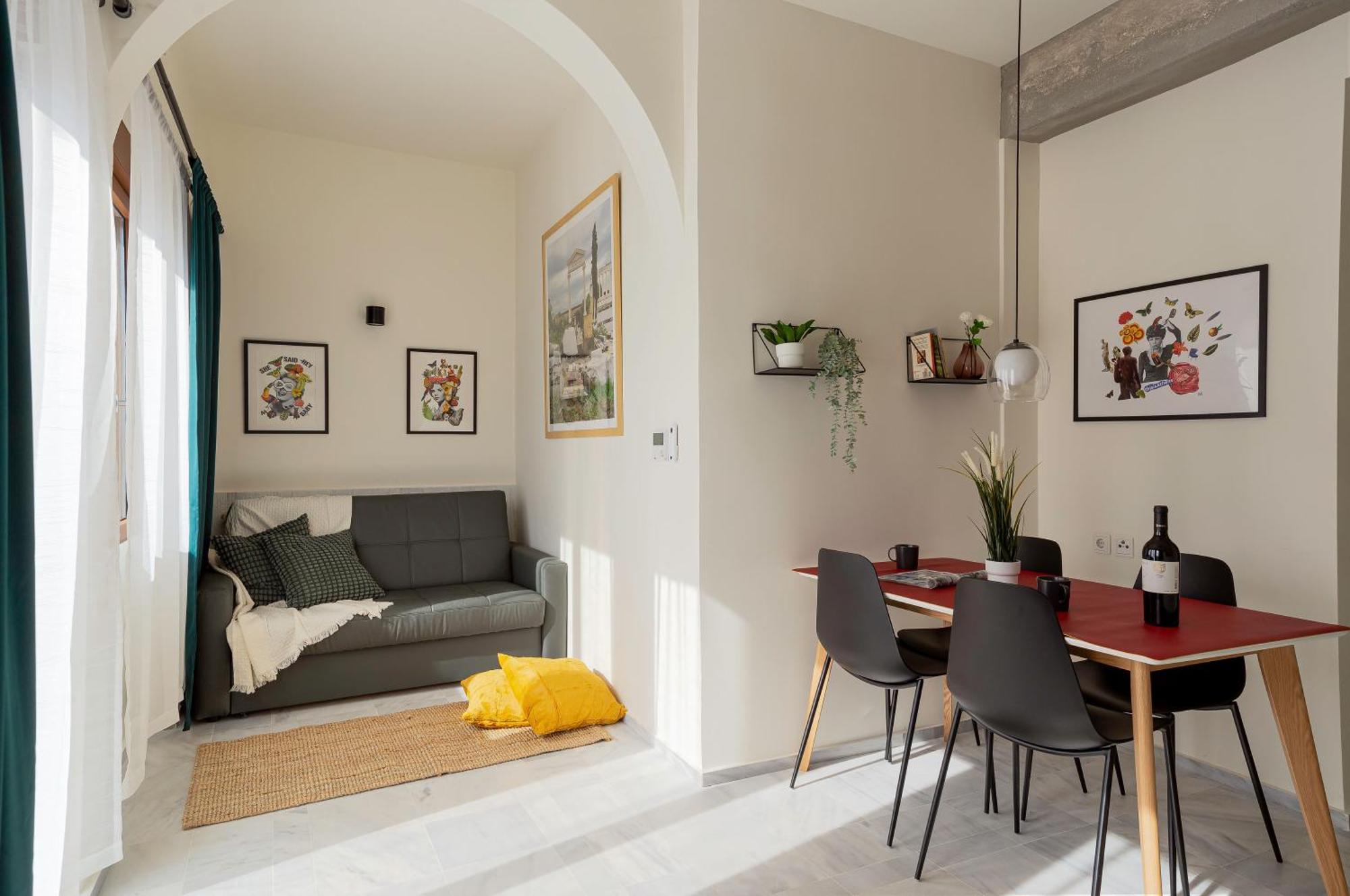 Mooeve Exarchia Lägenhet Aten Exteriör bild